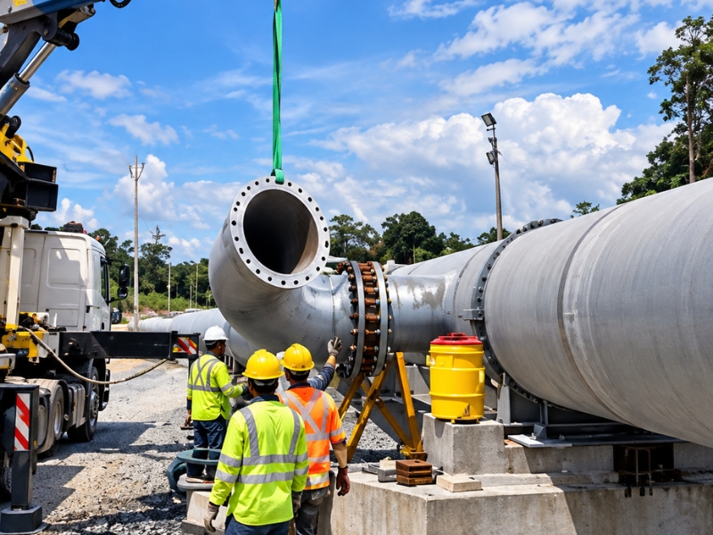 Instalación de Tuberías Acero al Carbono